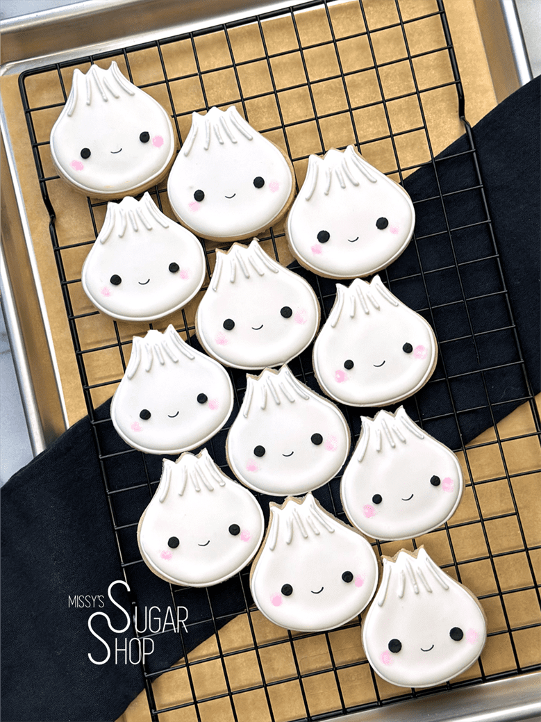 dim sum bao dumplings cookies