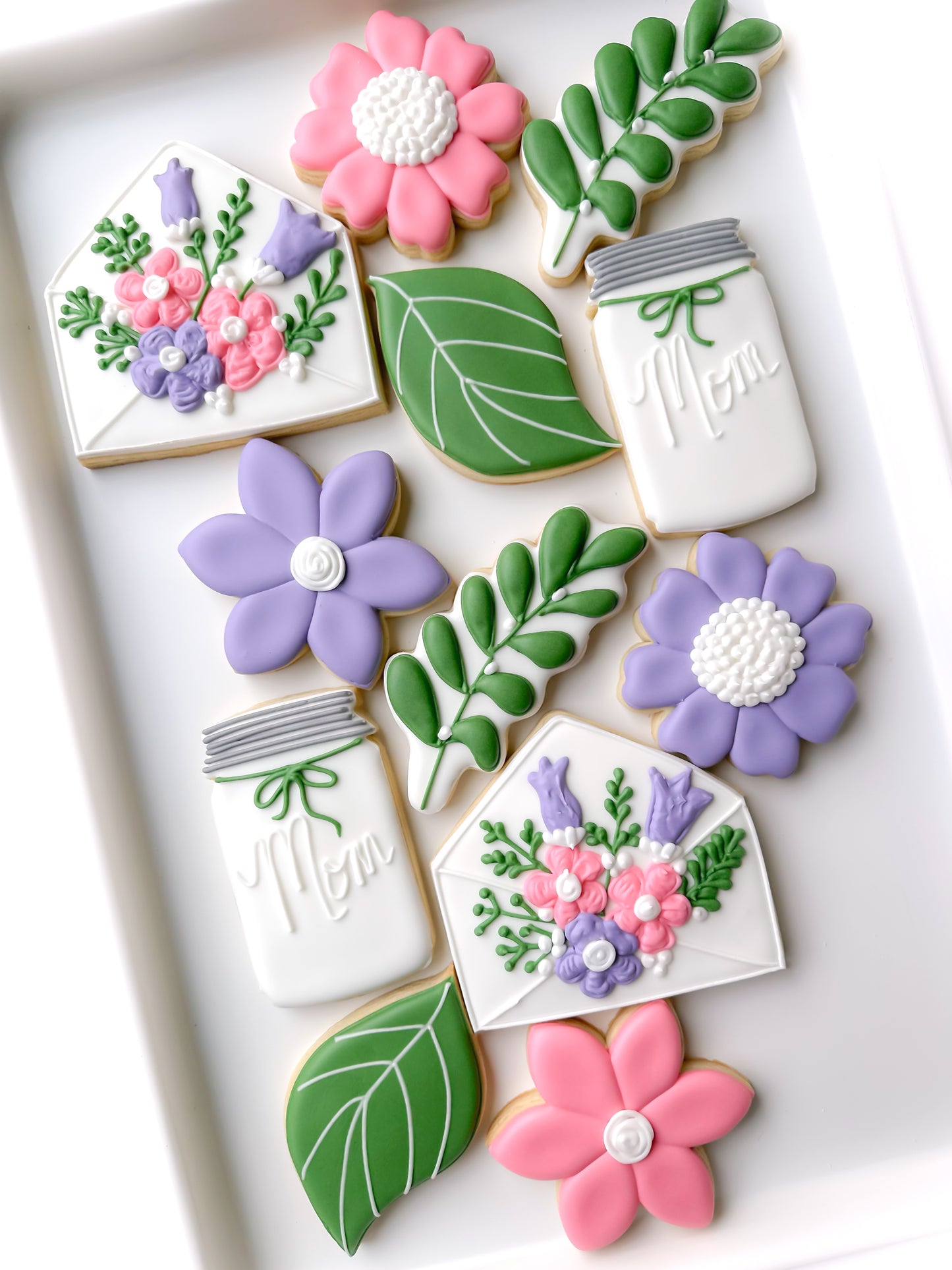 thank you flowers bouquet, mason jar, envelope with flowers, moms day bouquet, flowers for mothers day, mothers day cookie bouquet