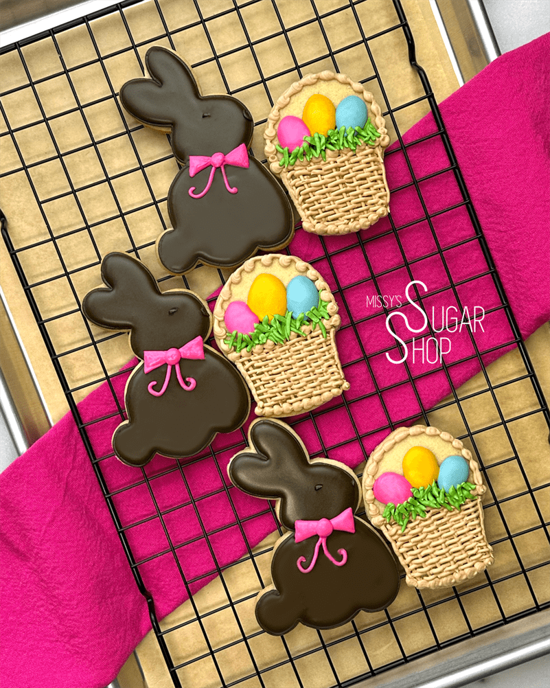 Chocolate Easter Bunny Basket (1 dozen)