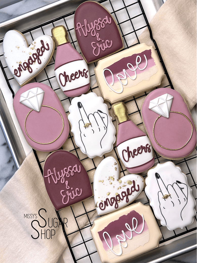 Engagement Announcement (1 dozen)