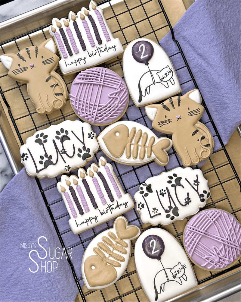 Kitty Cat Birthday (1 dozen)