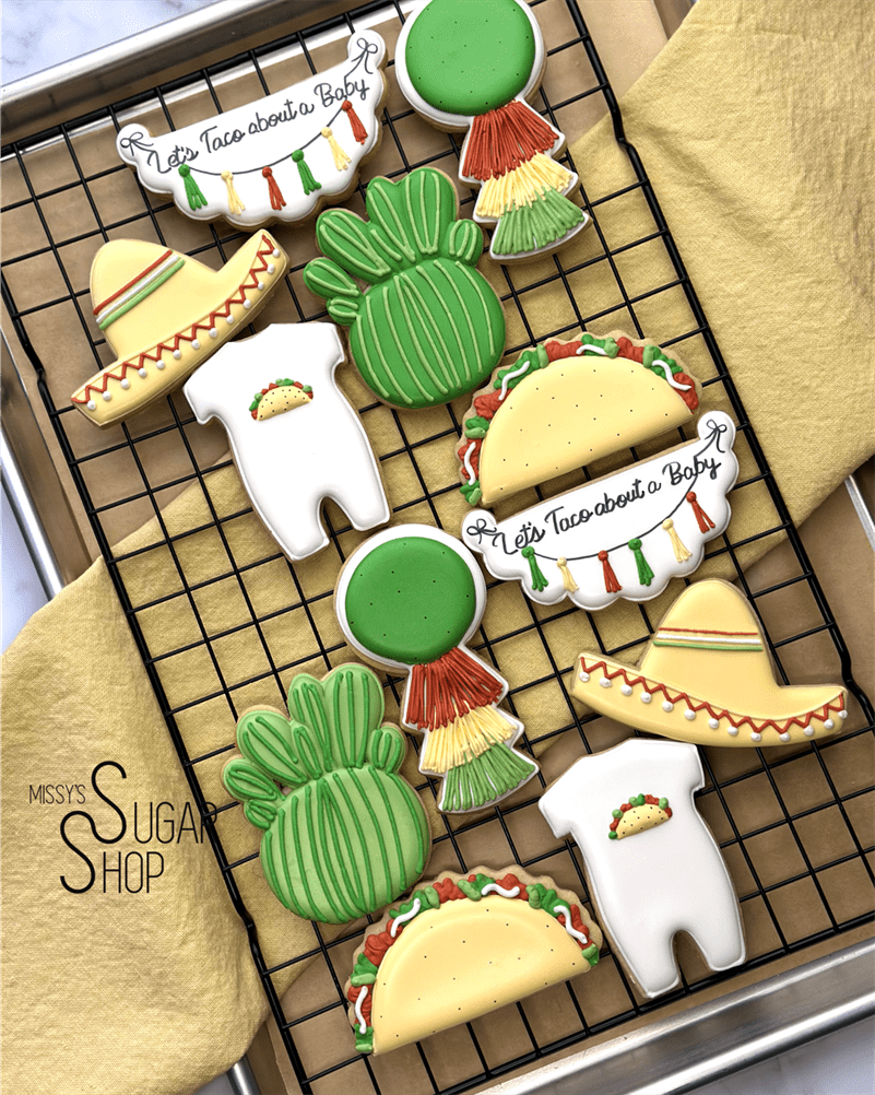 Taco themed baby 2024 shower