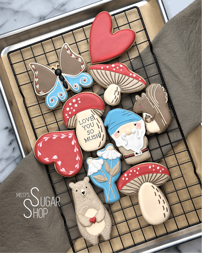 Love You So Mush Gnome Valentine (1 dozen)