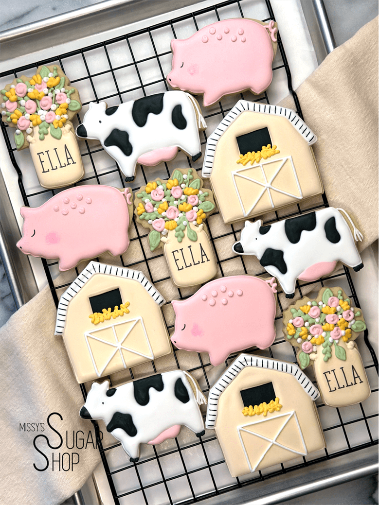 On the Farm Birthday/Baby Shower (1 dozen)