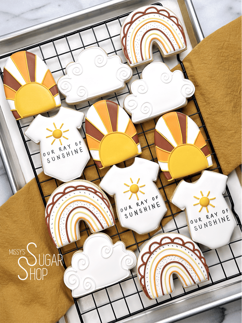 Our Little SONshine/Our Ray of Sunshine Baby Shower (1 dozen)