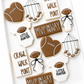 football, onesie, little punter, crib mobile, rattle, mvp, football baby shower cookies