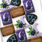 ouija board, planchette, witch hat, tarot card cookies