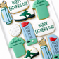 golf club, golf shirt, golf ball, and golf course, golf bag, tee time, father's day golf cookies, golf shoe decorated cookies dads day cookies 