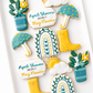 rainy day rainboots, raincoat, raindrop, umbrella, sun behind cloud, rainbow, after the rain comes sunshine, get well, feel better, sympathy cookies, april showers brings may flowers decorated cookies