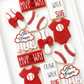 baseball, onesie, little slugger, crib mobile, rattle, mvp, baby shower cookies