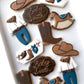 dentist thank you cookies, braces on teeth, dental floss, dentist tools, graduation cookies