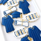 Congrats, grad gown, grad cap, diploma, graduation cookies, university college grad cookies, grad party cookies