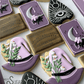 ouija board, planchette, witch hat, tarot card