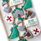 sir knight birthday cookies, dame knight birthday cookies, dragon, castle, medieval, knight shield horse with armor cookies, little slayer birthday cookies, knight in shining armor cookies