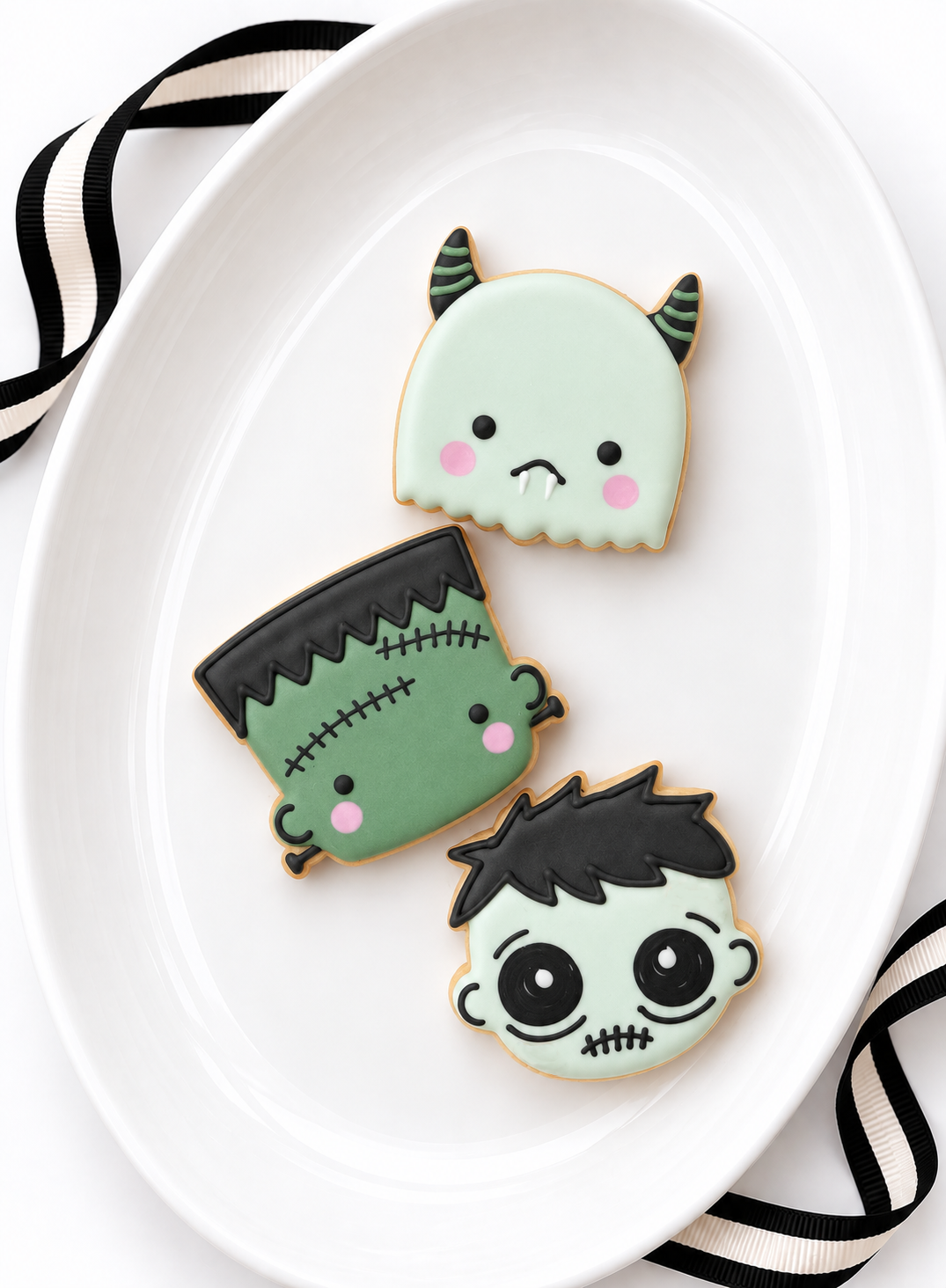 monster mash cookies frankenstein zombie and monster decorated halloween cookies