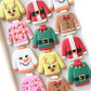 ugly sweater christmas cookies