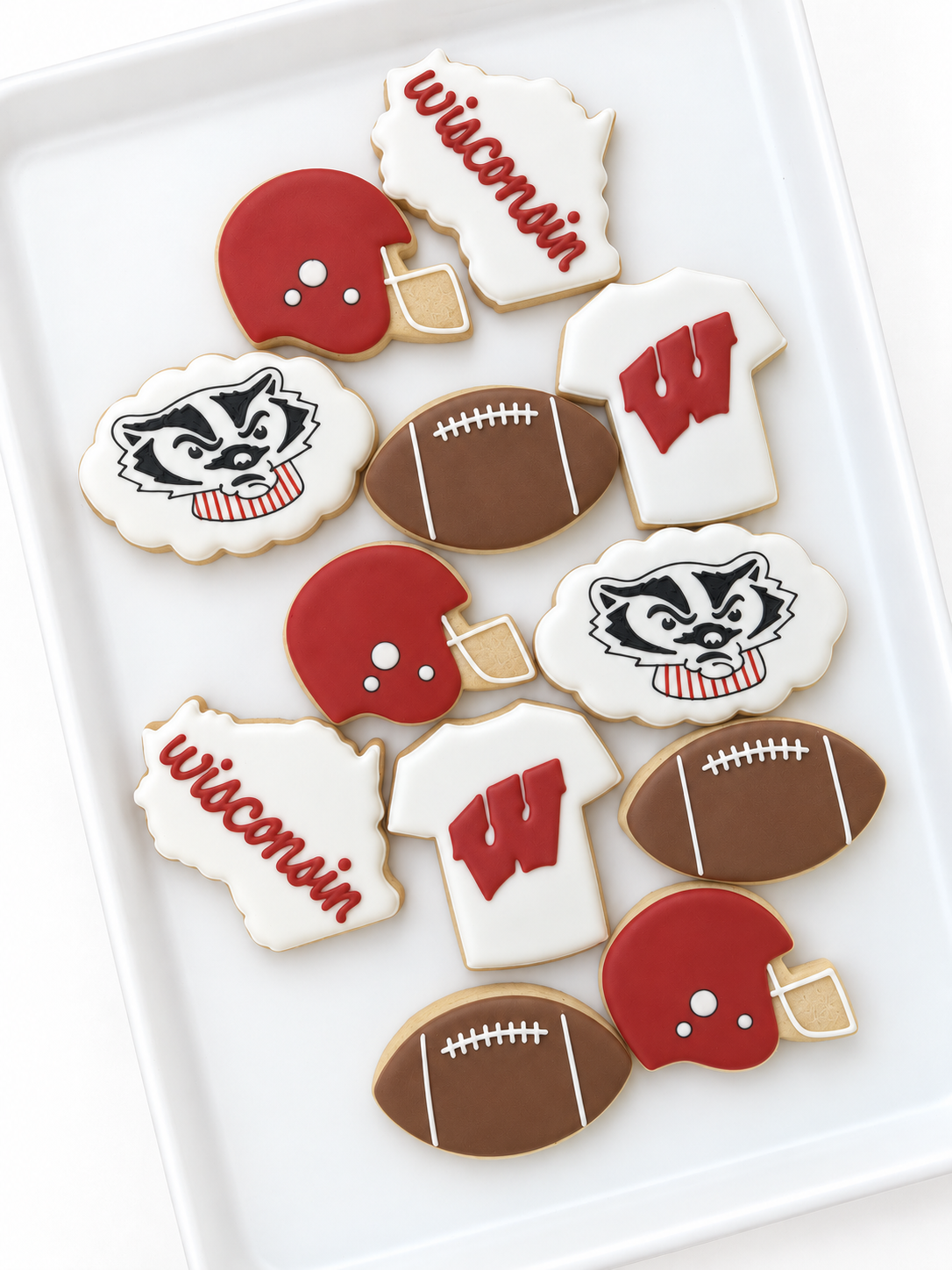university of wisconsin bucky badgers football birthday homecoming cookies uw_wisconsin_cookies