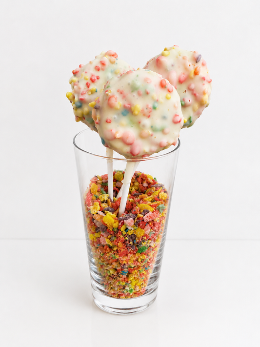 Cake Pop w/Fruity Pebbles (1 dozen)