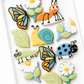 bug insect garden cute love bug decorated birthday cookies for garden party