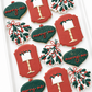 merry me, mistletoe, christmas wreath, engagement ring, ornaments, christmas cookies wedding decorated christmas cookies
