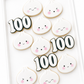 Baek-il 100-Day Birthday Celebration cookies korean birthday decorated dumpling cookies