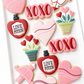 Love potion #9 valentine decorated cookies