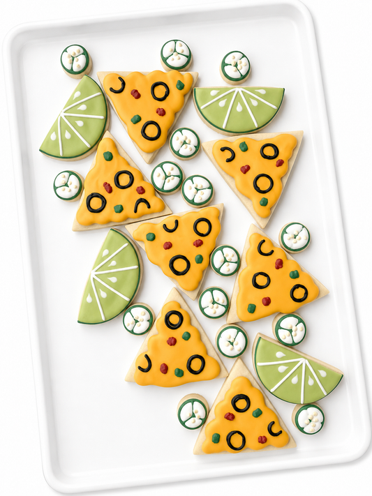 nachos decorated party super bowl party decorated cookies