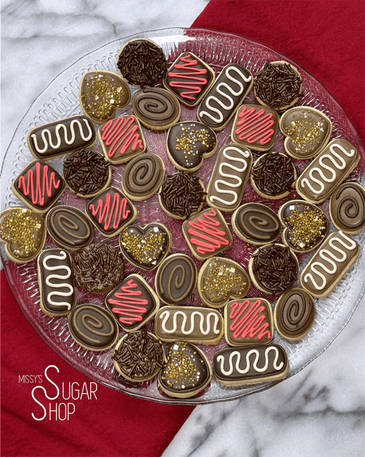 Valentine's Day Cookies (40 pc. minis) (1 dozen)